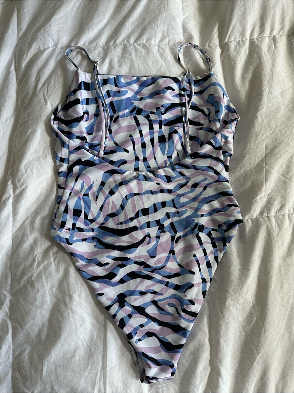 Skatie Zebra One-Piece - Picture 2 of 4